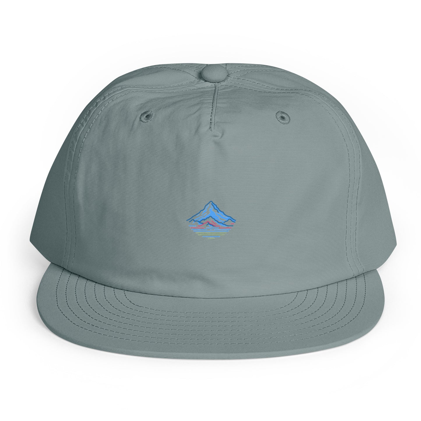 Mount Hood Surf Cap in mineral, front product mockup