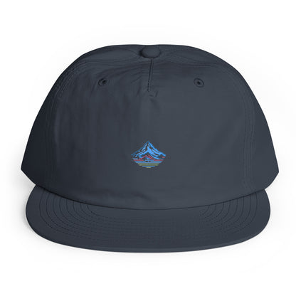Mount Hood Surf Cap in petrol blue, front product mockup