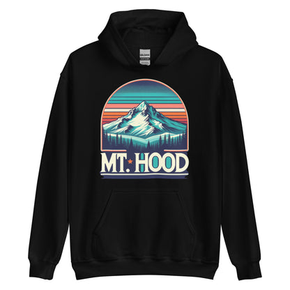 The Retro Mt. Hood Hoodie - front view