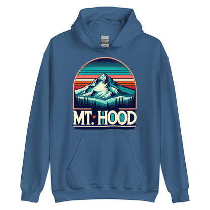 The Retro Mt. Hood Hoodie - front view