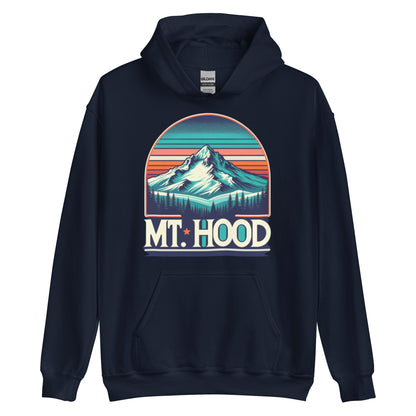 The Retro Mt. Hood Hoodie - front view