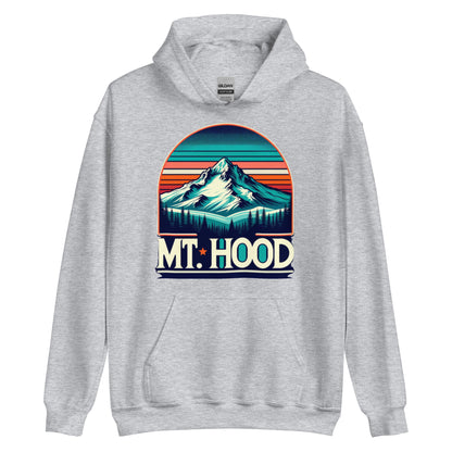 The Retro Mt. Hood Hoodie - front view