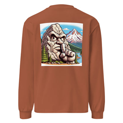 Silent Rock Mt. Hood Long Sleeve Tee - back view
