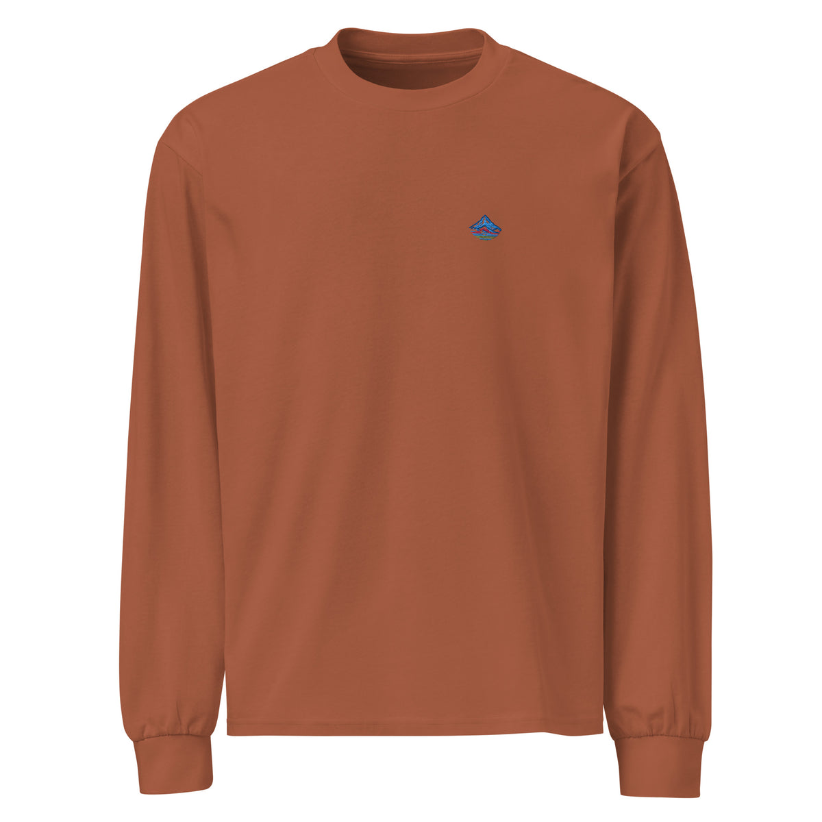 Silent Rock Mt. Hood Long Sleeve Tee - front view