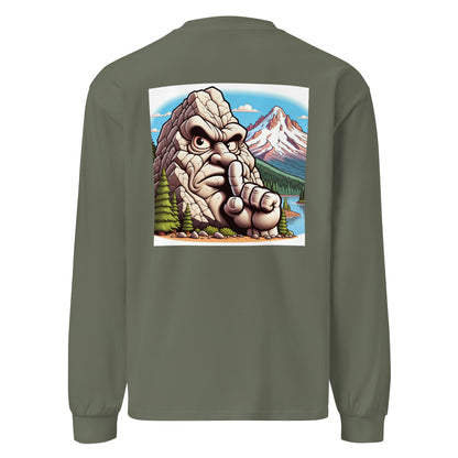 Silent Rock Mt. Hood Long Sleeve Tee - back view