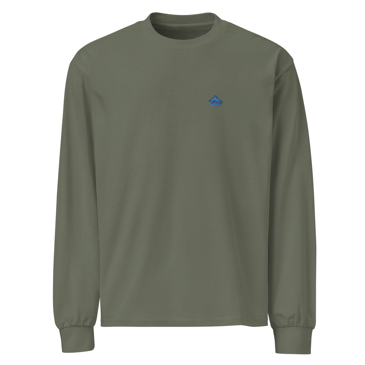 Silent Rock Mt. Hood Long Sleeve Tee - front view