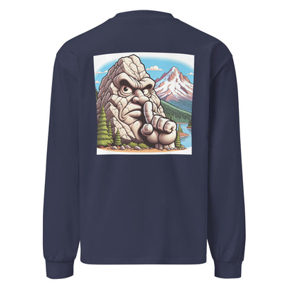 Silent Rock Mt. Hood Long Sleeve Tee - back view