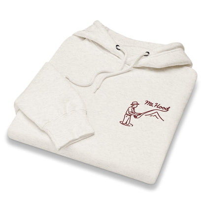 Mt. Hood Fisherman Hoodie - front view